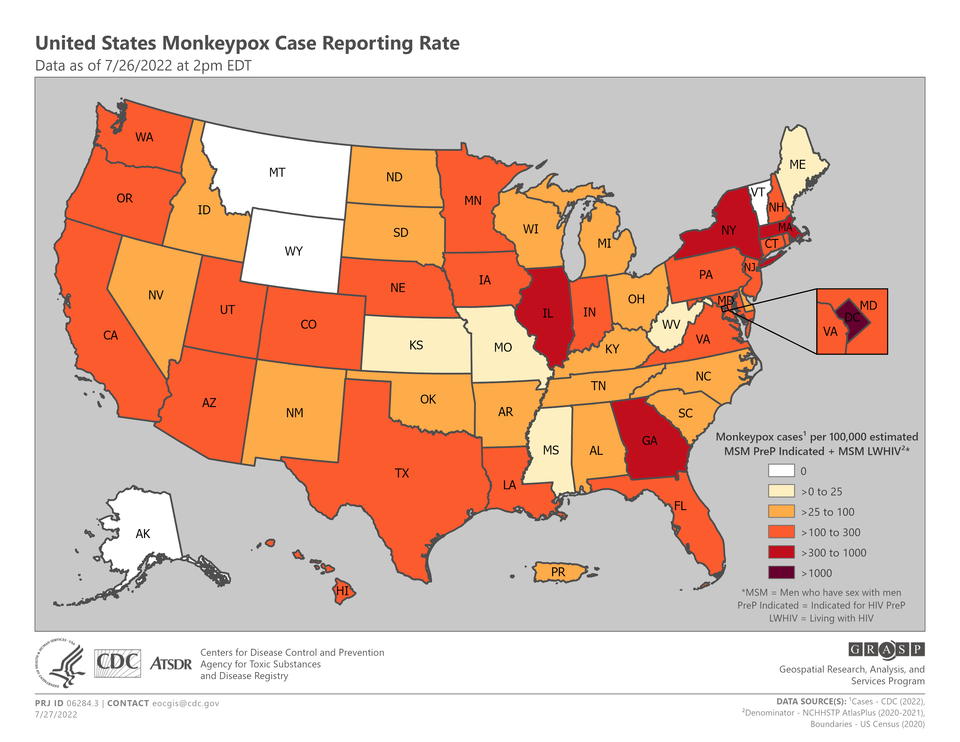A look at the CDC monkeypox technical report