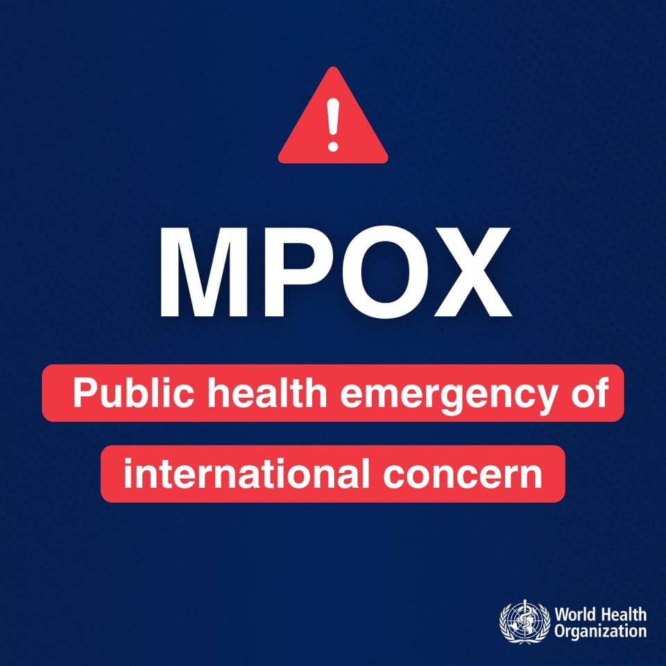 Mpox public health emergency declared; Rising parvovirus activity in the U.S.